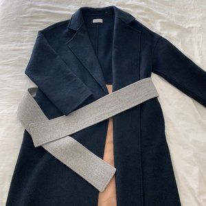 Aris Shop | Handstitched Straight Line Wool Coat